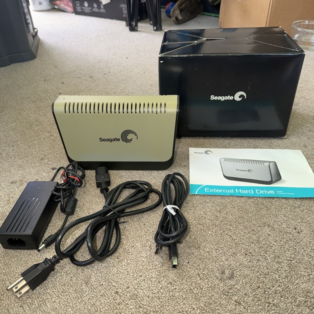 Seagate‎ External Hard Drive USB 2.0 160GB 2MB Cache 7200 RPM Tested
